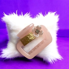 T2.Kẹp tóc hoa đá vuông 5,5x3,5x2,5cm