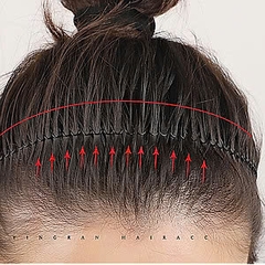 9.2 Cài Xước Tóc Con Cố Định Lò Xo Co Giãn Màu Đen