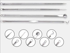 Bộ dụng cụ nặn mụn 4 chi tiết loại bỏ mụn trứng cá và mụn đầu đen dẽ dàng