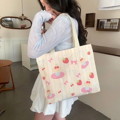 13.16 Túi vải canvas 1 lớp có khóa 40x34cm