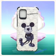 Ốp Lưng Điện Thoại Mềm Hình Chú Chuột Mickey Dễ Thương Màu Trắng Cho Sam Sung