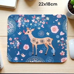 19.15 Lót chuột hình chữ nhật họa tiết hoạt hình đáng yêu 22x18cm
