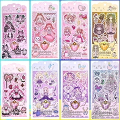 Sticker kim tuyến hình cô gái China