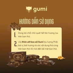 Khăn ướt bao sái hương trầm