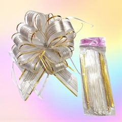 Nơ Rút Hình Bông Hoa Cẩm Tú Cầu 17x5cm (đường kính bông hoa 15-17cm)