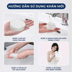 B8.11 Khăn Tắm Nén Cô Gái
