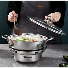 SB1. Bếp cồn khô chắn gió 24cm