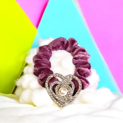 14.4 Dây Cột Tóc Nhung Đính Đá Nhiều Mẫu (1 cái)