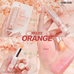 Son dưỡng màu cam Sivanna Color HF5113 #02 Orange 3,2g