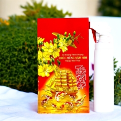 Thiệp chúc mừng năm mới 10,5x19cm