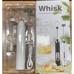 Máy đánh trứng tạo bọt mini Whisk màu đen