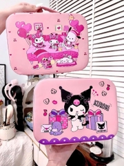Cốp đựng mỹ phẩm Kuromi 25x19x11,5cm