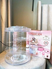 CT4. Kệ mỹ phẩm mica xoay 360 độ JN-199