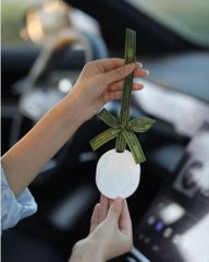 16.5 Sáp thơm dạng thạch cao treo tủ, xe hình hoa AROMA