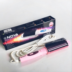 Lược chải tóc điện tử Nova màu hồng