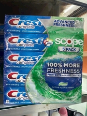 Kem đánh răng Crest Scope Advanced Freshness  232g