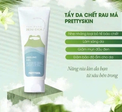 Gel tẩy da chết rau má PrettySkin The Purre Jeju Cica Peeling Gel 150ml