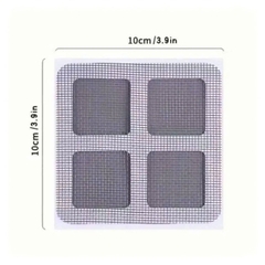 S3. Set 10 Miếng Lưới Chặn Rác Chống Tắc Nghẽn Cống Thoát Nước 10x10cm