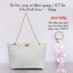 13.15 Túi đeo công sở khóa ngang (KT Túi 34x21x8,5cm)