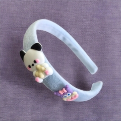 Bờm tóc lông 2 charm