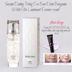 Serum Dưỡng Trắng Da Ban Đêm Bergamo White Vita Luminant Essence Hàn Quốc110ml