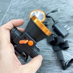 Đèn pin đội đầu màu đen vàng kim