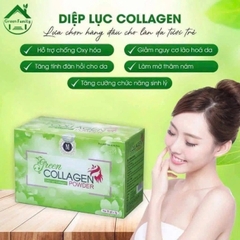 Tảo diệp lục Green Collagen 30gói x 3gr