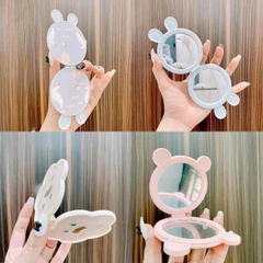 12. Gương mini gấp gọn  2 mặt hoạt hình cute