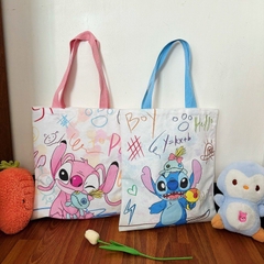 Túi vải tote Stich 40x34cm (dây 25cmx2)