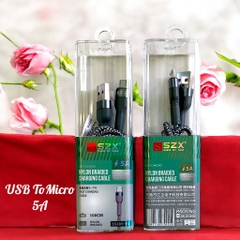 Cáp sạc nhanh SZX có hộp nhựa trong suốt