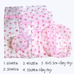 Sét 5 túi lưới giặt đồ