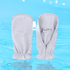 Bao tay chóng nắng mở ngón ice silk