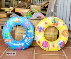 13.6 Phao bơi PVC tròn 53cm (60#) (họa tiết ngẫu nhiên-chưa bơm)
