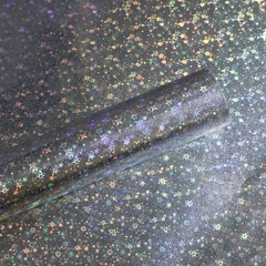 16.4 Giấy gói quà lấp lánh cầu vồng 50*70cm