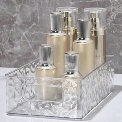 Hộp đựng mỹ phẩm họa tiết sông băng 27x15x7cm