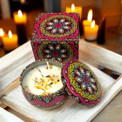 13.8 Lọ nến thơm hoa khô thiên nhiên