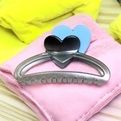 T3.Kẹp tóc càng cua bán nguyệt trái tim 12cm