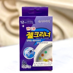 Gel khử mùi diệt khuẩn bồn cầu dạng thạch hình hoa