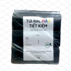 TDEP. Sét 3 cuộn túi đựng rác màu đen