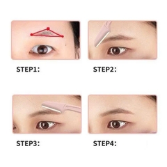 T11. Hộp 3 dao cạo mày dạng gấp Eyebrow Razor