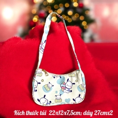 13.16. Túi đeo vai hoạt hình 22x12x7,5cm (không tính dây)