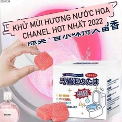 B8.12 Hộp 12 viên thả bồn cầu màu hồng