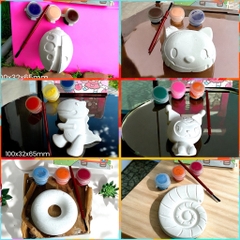 Bộ Tượng Tô Thạch Cao Mini