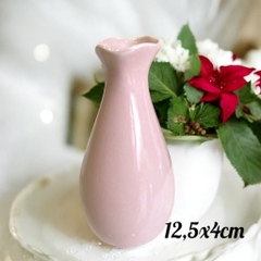 Lọ/bình cắm hoa mini decor 12,5x4cm