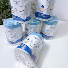 TDEP. Cuộn 100 túi rác quai sách Minaier 45x50cm