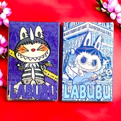 Hộp 30 thẻ lomo hai mặt laserr hình Labubu