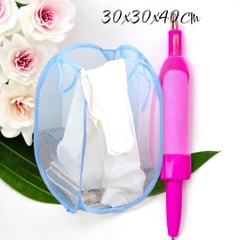 Túi Lưới/Giỏ Đựng Đồ Đa Năng Gấp Gọn Siêu Tiện Lợii 30x30x40cm