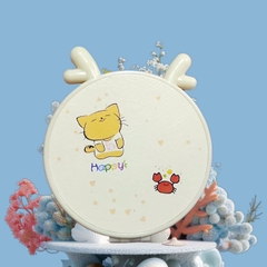 12. Gương mini gấp gọn  2 mặt hoạt hình cute