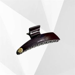 15.1 Kẹp dài nhãn vàng màu nâu, đen 11cm