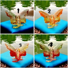 15.8 Kẹp bướm nhựa trong pha màu